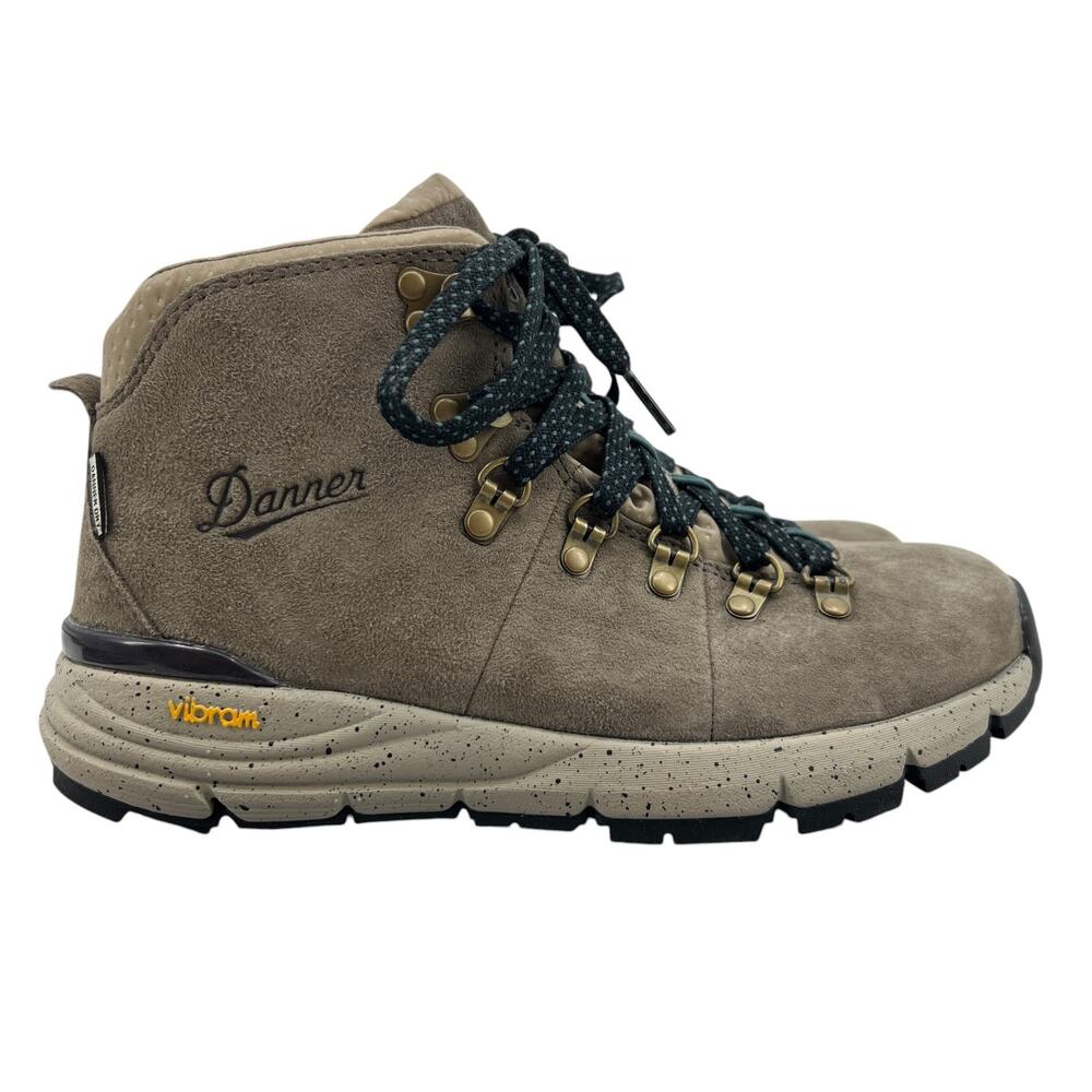 Danner Womens 7.5 Hiking Boots Mountain 600 Outdoor Hazelwood Balsam Suede 62256
